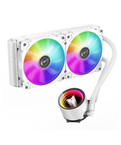 Tản nhiệt nước AIO Jonsbo Shadow TW4-240 (ARGB) White (KÈM SẴN BACKPLATE 1700 JONSBO)