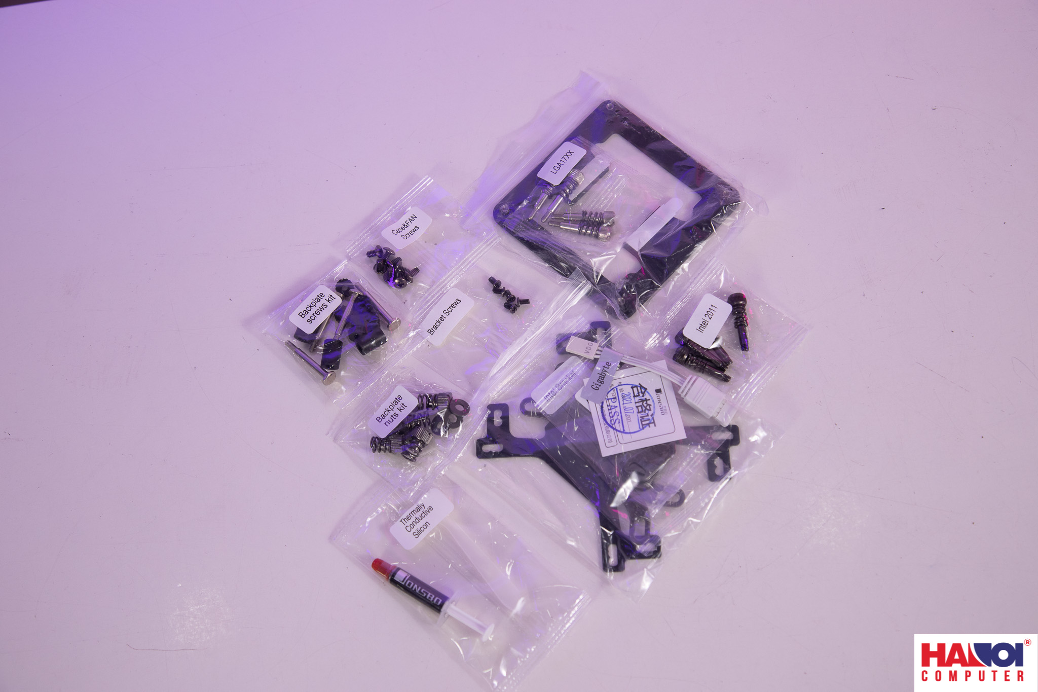 62249_jonsbo_aio_shadow_240_white_thucte__6_ Tản nhiệt nước AIO Jonsbo Shadow TW4-240 (ARGB) White (KÈM SẴN BACKPLATE 1700 JONSBO)