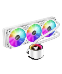 Tản nhiệt nước AIO Jonsbo Shadow TW4-360 (ARGB) White ( KÈM SẴN BACKPLATE 1700 JONSBO)