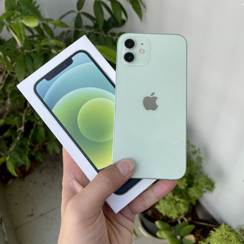 64657_iphone_12_0 iPhone 12 128GB Xanh lá (MGJF3VN/A)