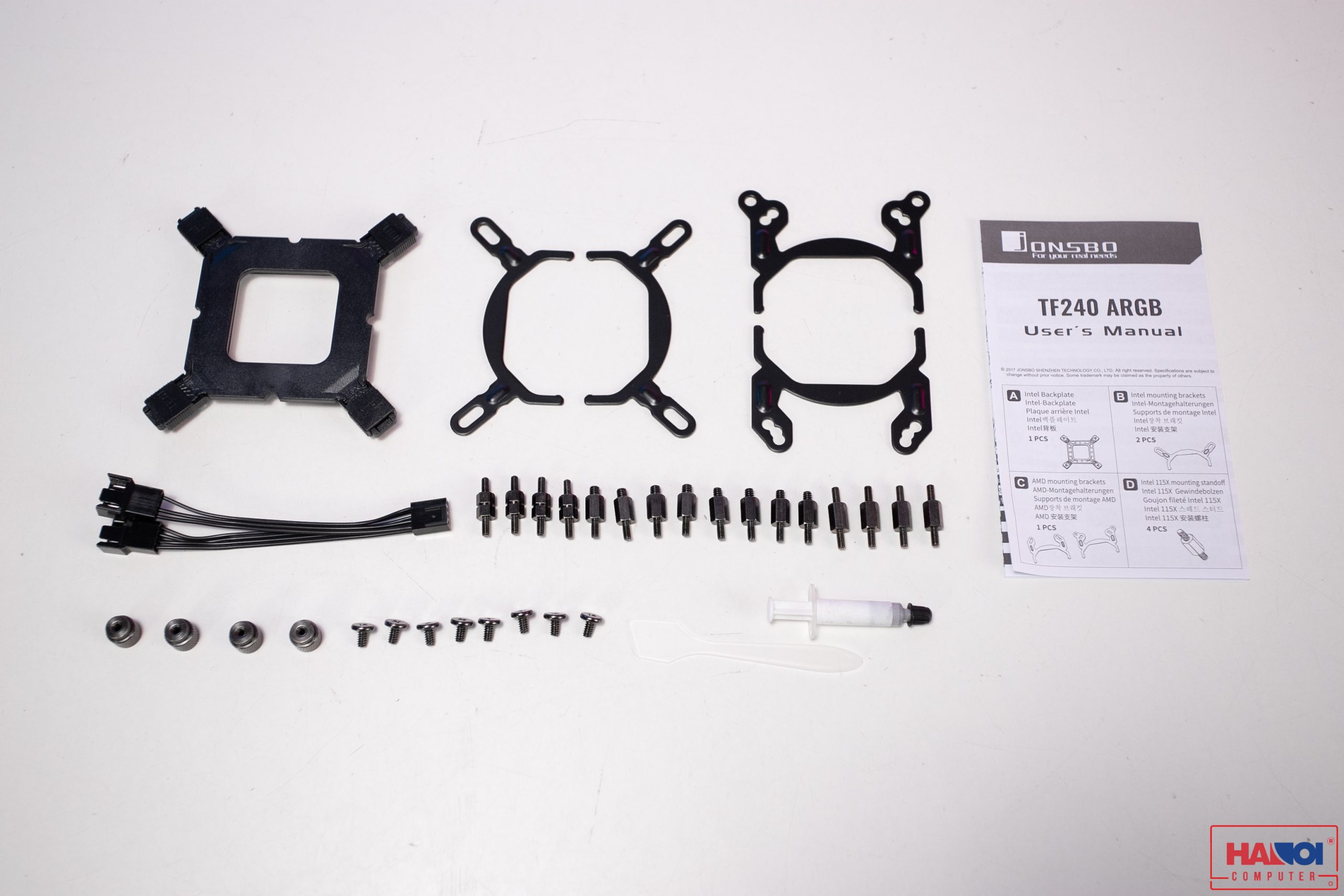 65477_fanc926_004 Tản nhiệt nước AIO Jonsbo TF 240 ARGB (Kèm sẵn Backplate 1700 Jonsbo)