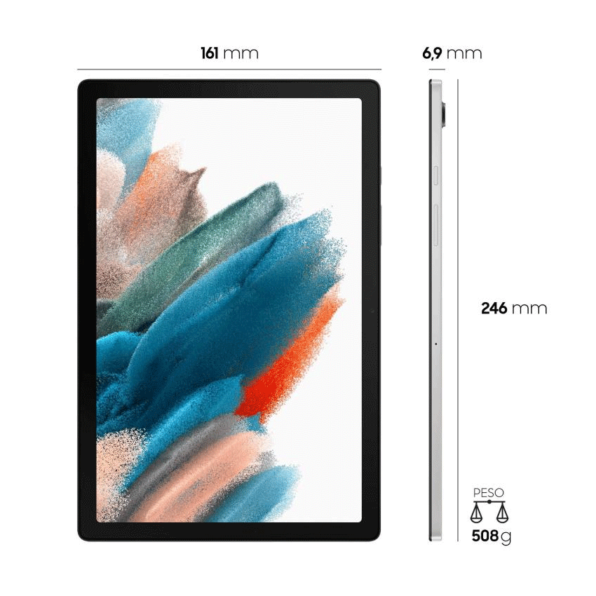 65742_may_tinh_bang_samsung_galaxy_tab_a8_1 Máy tính bảng Samsung Galaxy Tab A8 X205 (64GB/10.5 inch/Wifi/4G/Android 11/Xám) (2022)