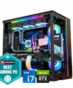 PC GAMING HACOM LIQUID WATERCOOLING L02 (i7 12700K/Z690/32GB RAM/500GB SSD/RTX 3070/850W)