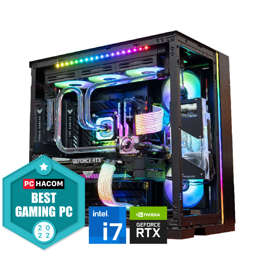 67184_pcgm515_23_v1 PC GAMING HACOM LIQUID WATERCOOLING L02 (i7 12700K/Z690/32GB RAM/500GB SSD/RTX 3070/850W)