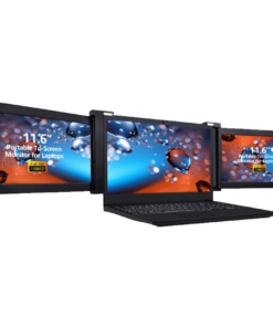 Bộ 02 màn hình mở rộng cho laptop 11 inch E-Tech S11 - Full HD - Màu đen