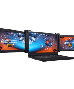 Bộ 02 màn hình mở rộng cho laptop 15 inch E-Tech S15 - Full HD - Màu đen