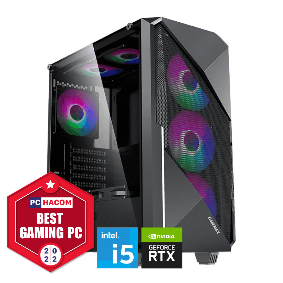 67541_pcgm546_23_v1 PC GAMING HACOM SHARK S20 (i5 12400F/B660/8GB RAM/250GB SSD/RTX 2060/600W)